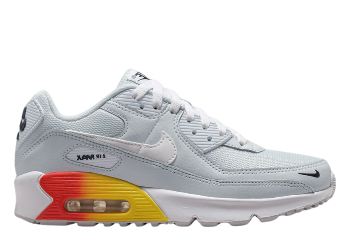 Nike Air Max 90 NN Gradient Wedge Pure Platinum (GS